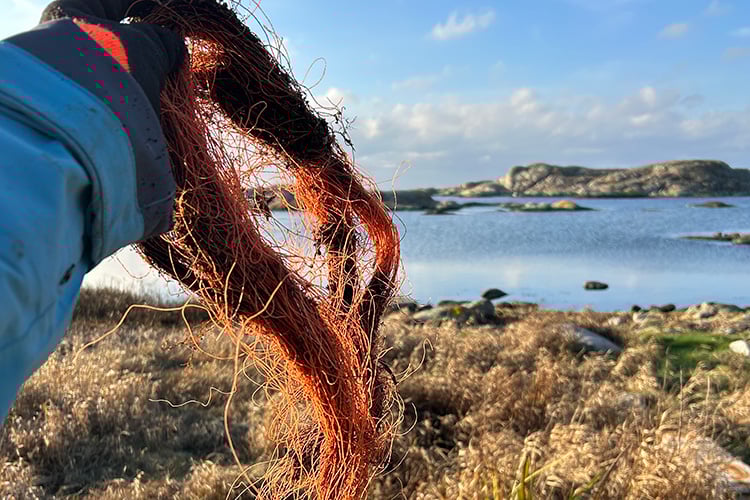 190 kilo plast städat vid första strandstädningen