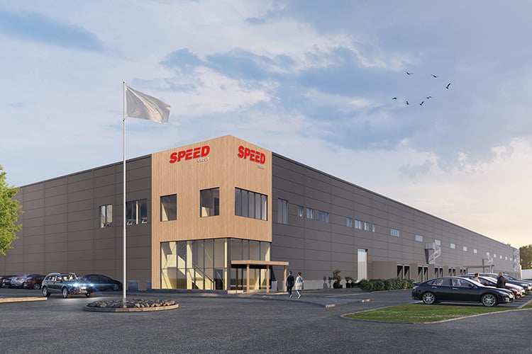 Speed bygger ny logistikfastighet i Sörred, Göteborg